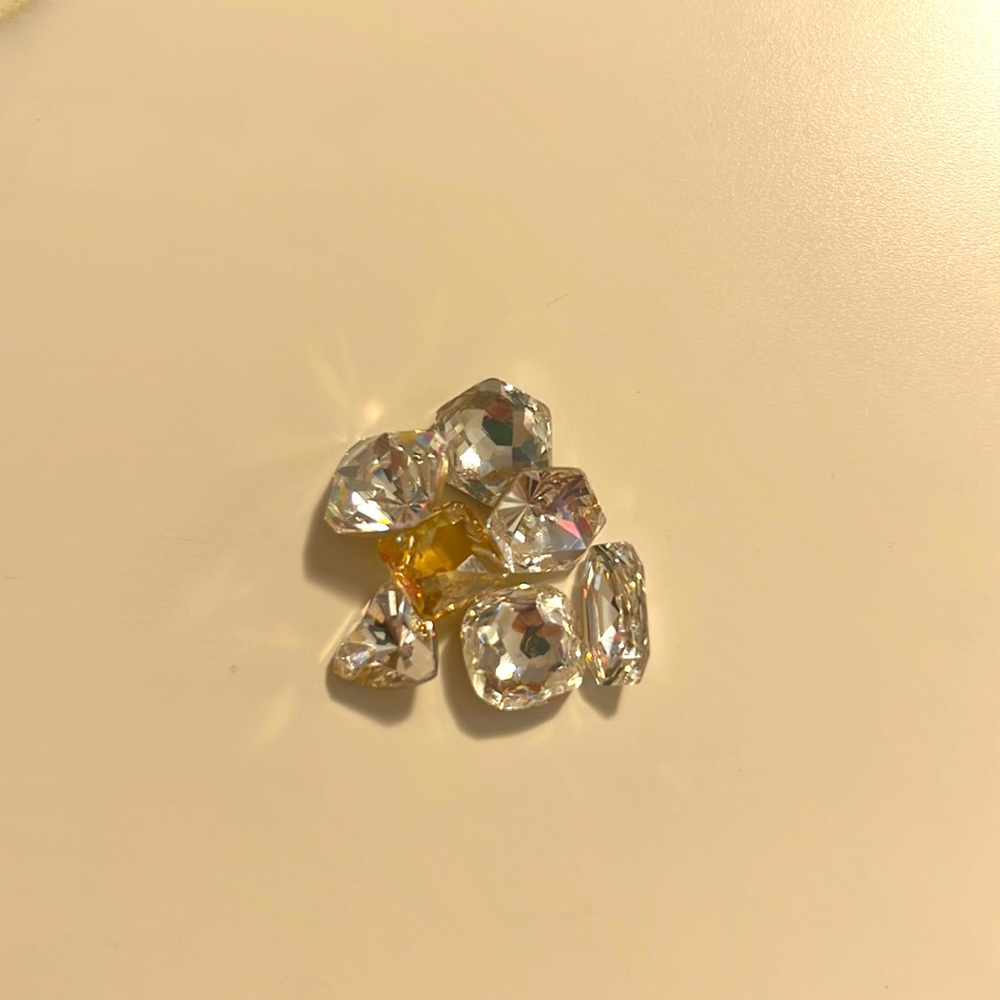 Clear (and one champagne) Swarovski Crystal Collection